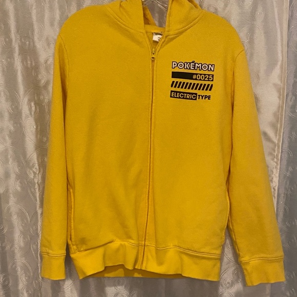 Pokémon Pikachu Jacket Costume Hoodie Youth Size XXL (18) 🔥 YB4 - Picture 2 of 5